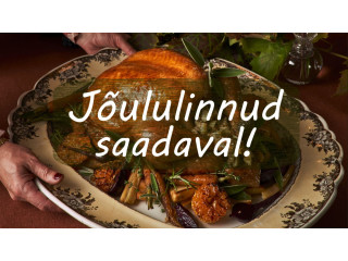 Saadaval valik jõululinde!