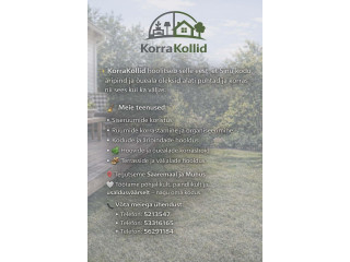 Oodatud koostöö pakkumised. Helistage või kirjutage julgelt