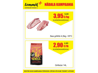 09.03-14.03 sea grillribi 4,5kg -18*C   3,95 eur/kg