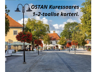 Ostan Kuressaarde 1-2-toalise korteri.