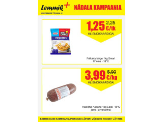 04.05-09.05 Hakkliha Kodune 1kg -18*C 3,99 eur/tk