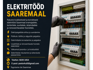 Elektritööd Saaremaal