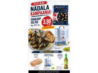 13.07-18.07 sinikarp 40/60 1kg -18*C  3,90 eur/pk