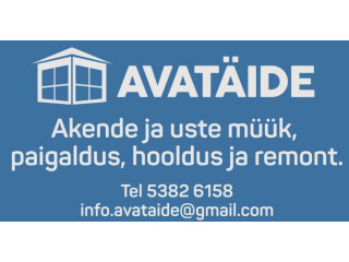 Akende ja uste müük, paigaldus, remont ja hooldus